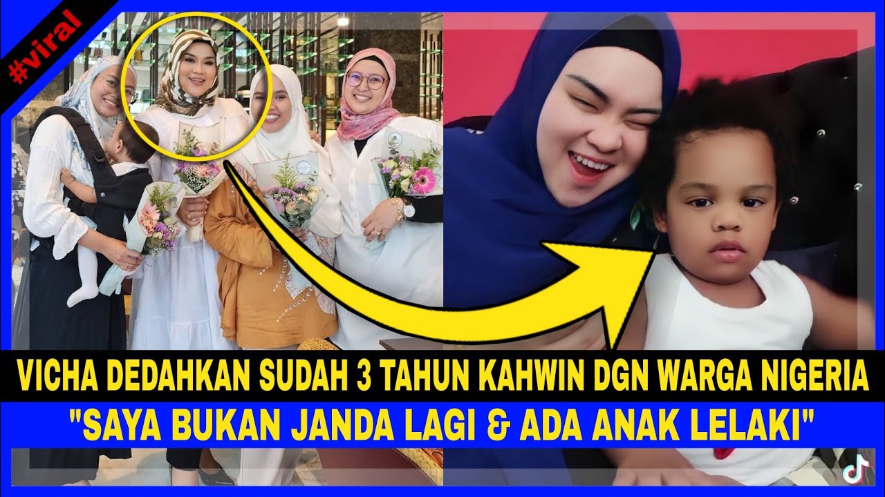 VICHA DEDAHKAN SUDAH BERKAHWIN DGN WARGA NIGERIA. 