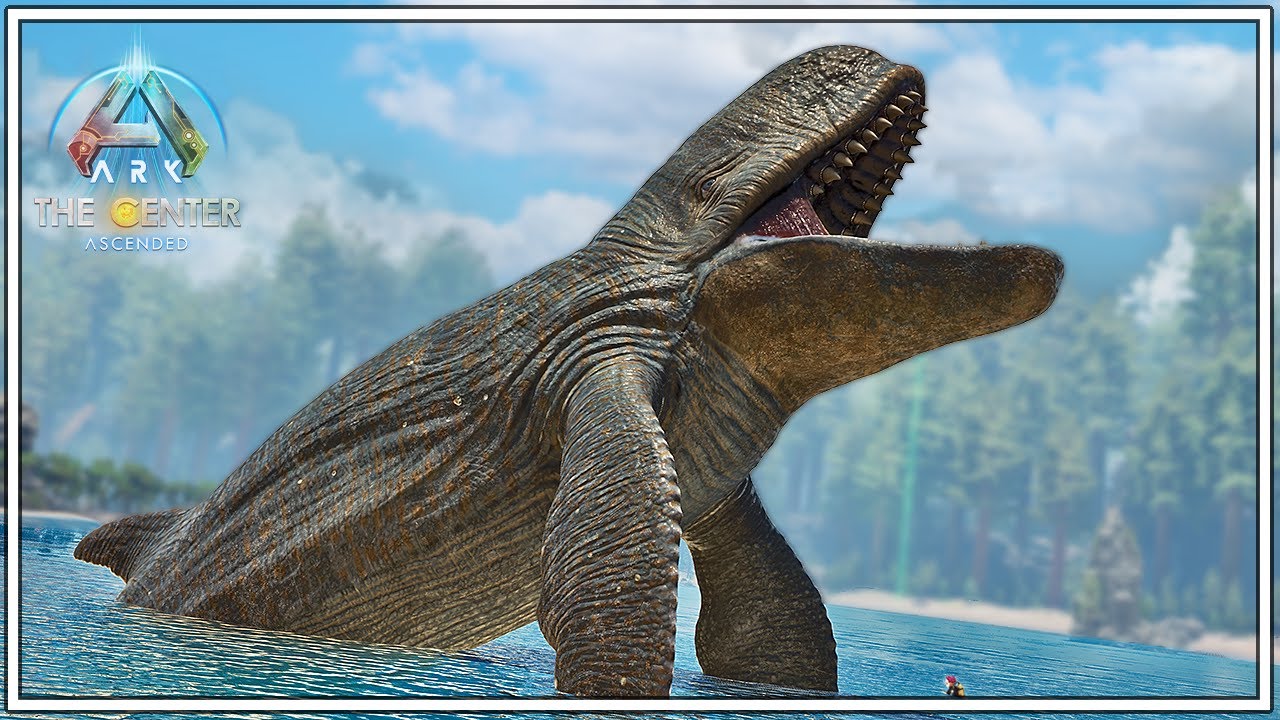 Taming The Giant Ark Leviathan Is No Easy Task... | ARK The Center [Episode 61]