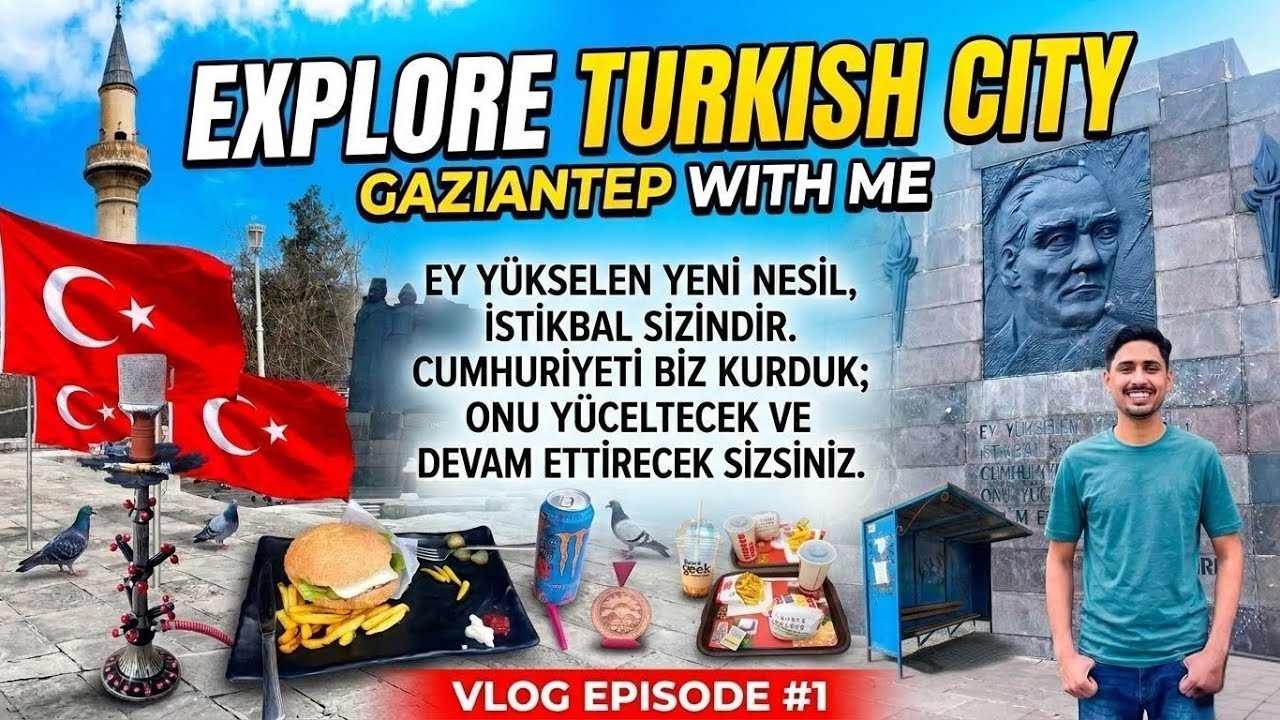 Explore Turkish City Gaziantep With Me | Turkiye | explorer Cheema  | 2026