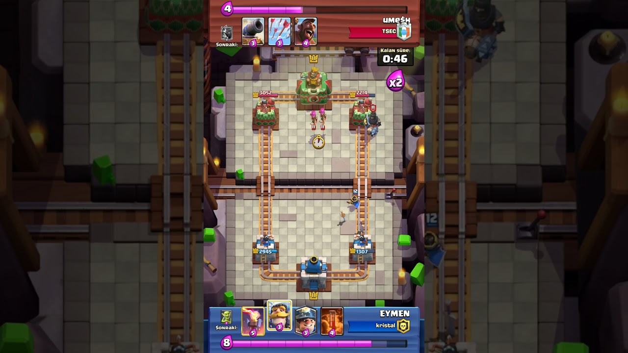 Zorlu MAÇ!!! -Clash Royale