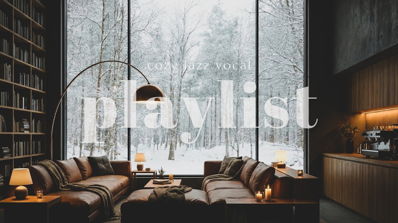 playlist |  시린 겨울 끝에 닿은 다정한 오후의 햇살 | piucalmato · winter vocal jazz vibe