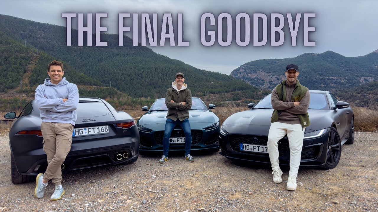 Driving the FINAL Jaguar F-Type With My Friends | 75 Special Edition