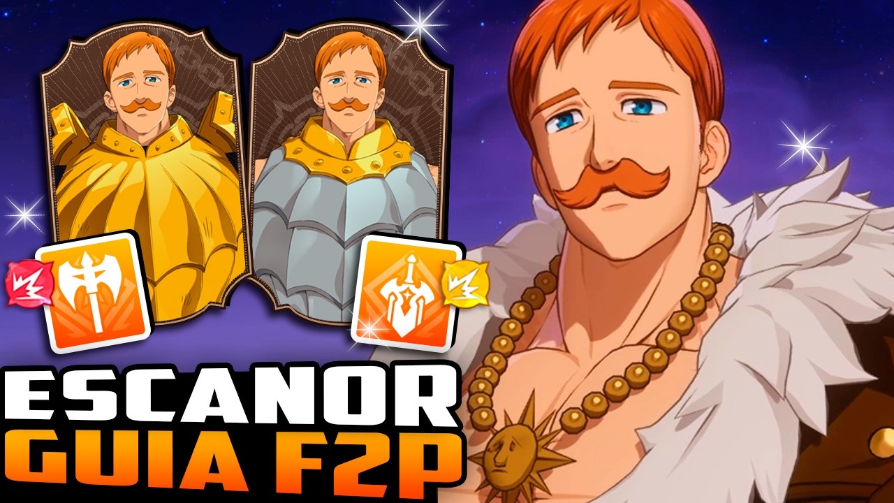 N&Atilde;O ESPERAVA ISSO DELE E.. ME SURPREENDI! Guia do Escanor Completo | Seven Deadly Sins Origin