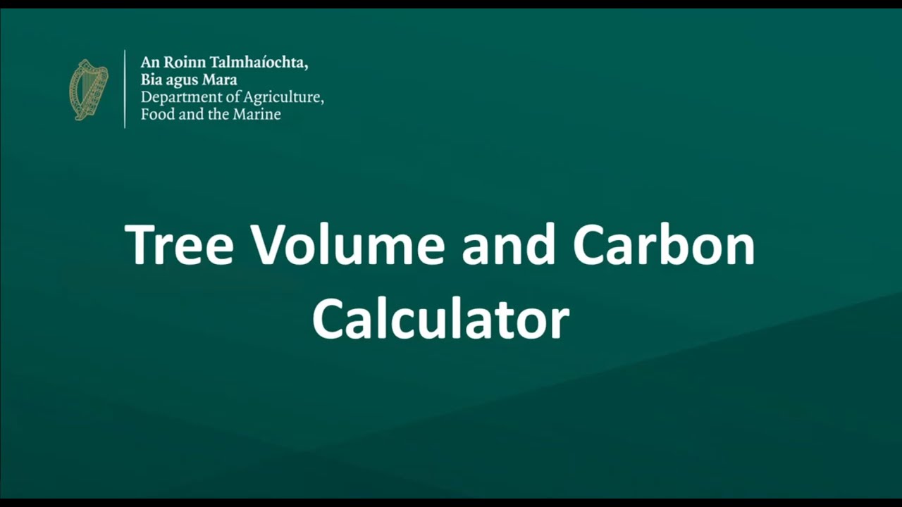 Tree Volume and Carbon Calculator