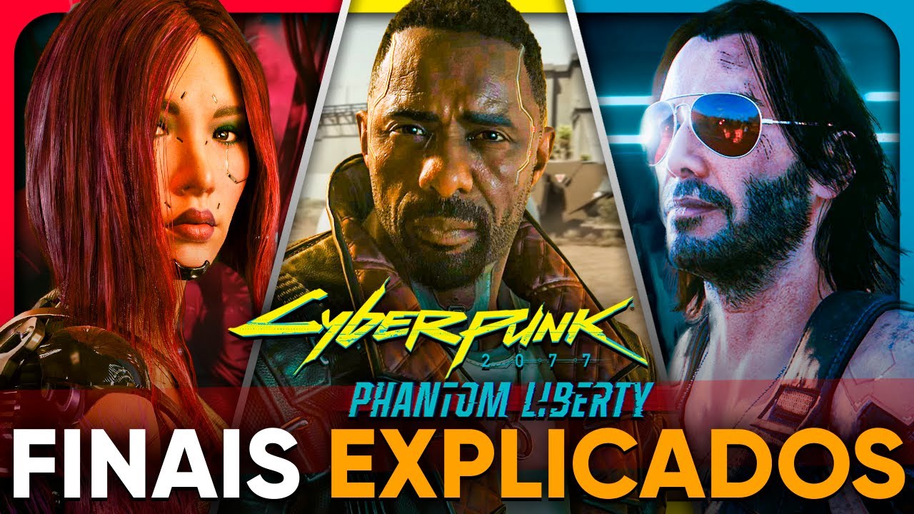 TODOS OS FINAIS EXPLICADOS DE PHANTOM LIBERTY [CYBERPUNK 2077]