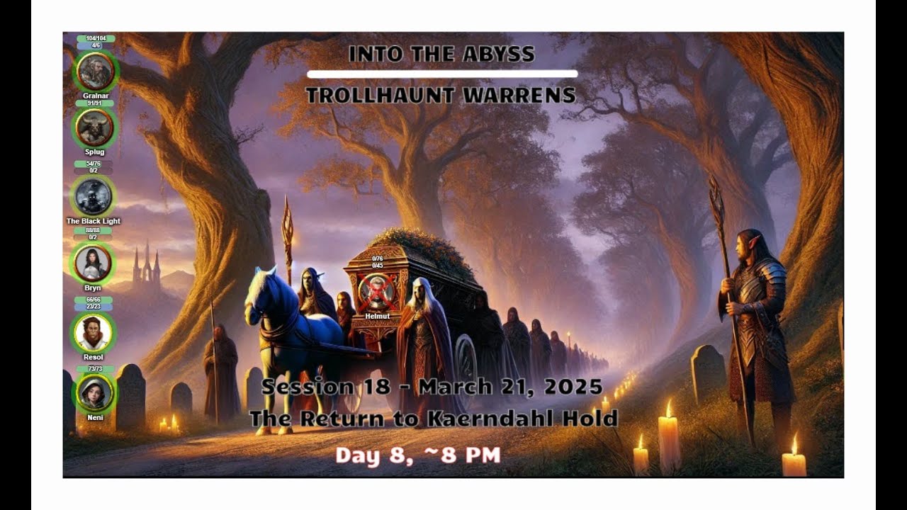 Trollhaunt Warrens - Session 18, FINALE!