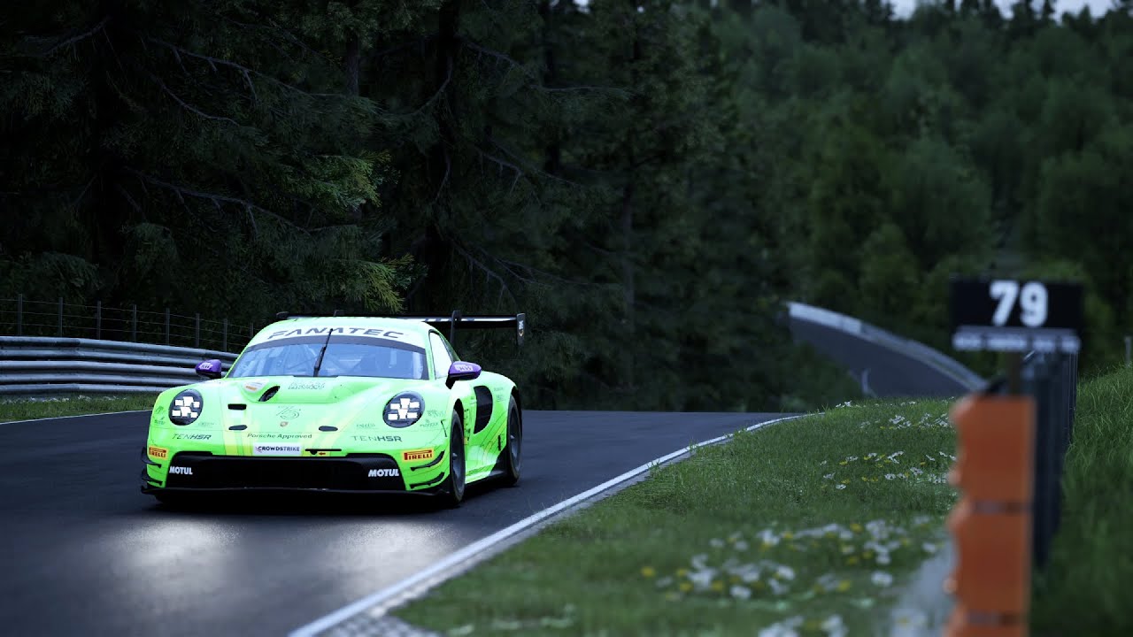 The Best Version of Nordschleife with a Controller - Assetto Corsa Competizione