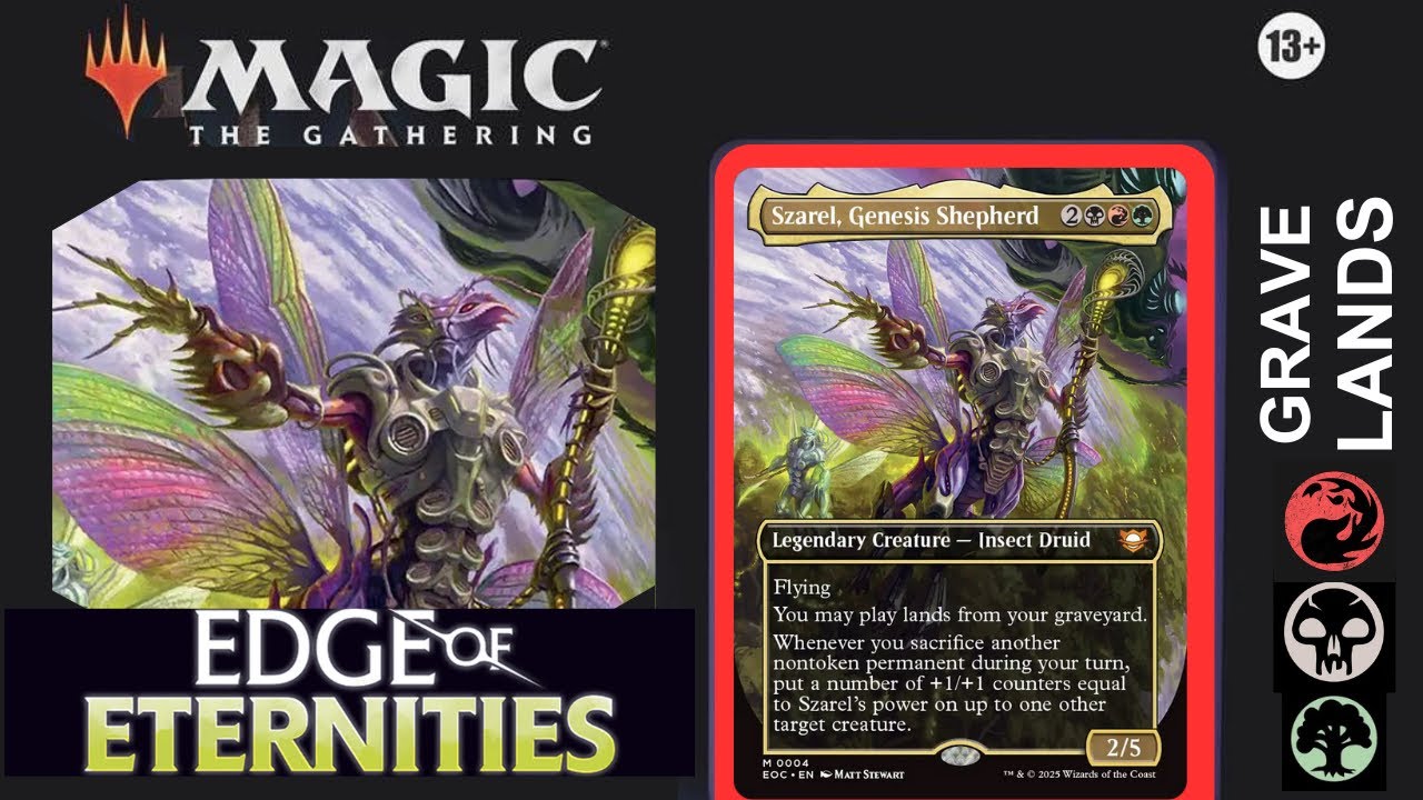 Szarel, Genesis Shepherd | An Edge Of Eternities Commander Decktech