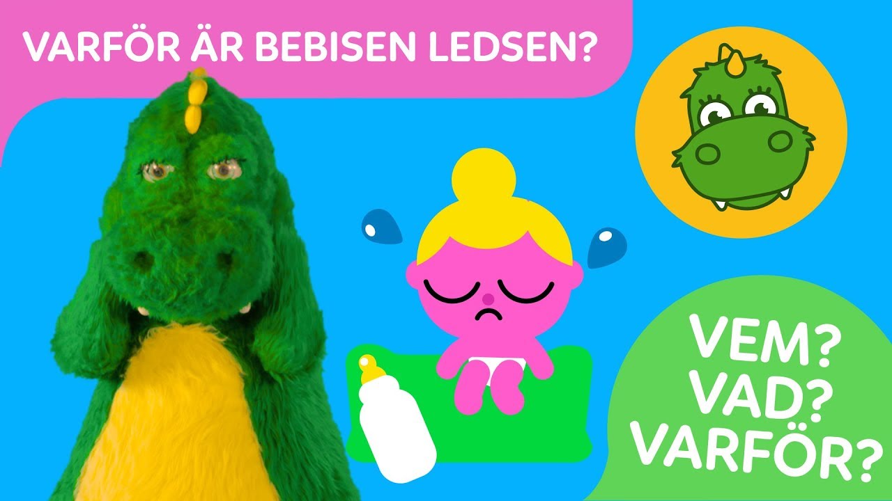Bolibompa Mini: FR&Aring;GEORD: Varf&ouml;r &auml;r bebisen ledsen?