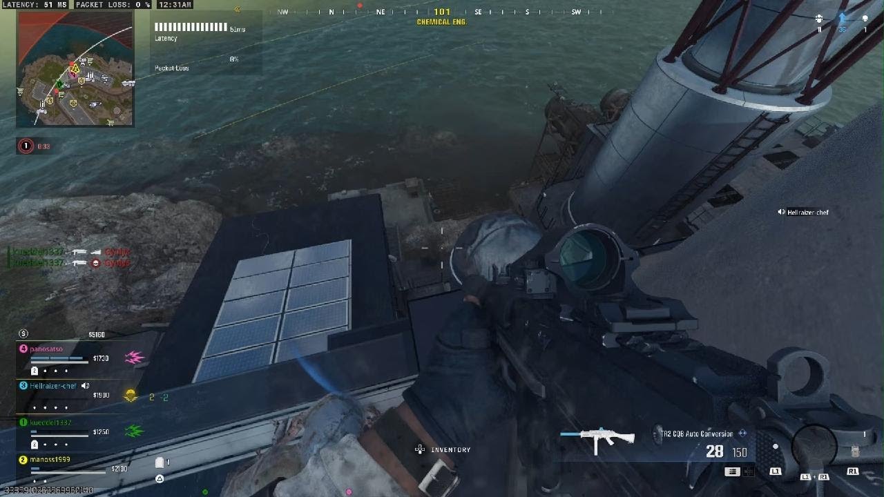 Warzone win quads