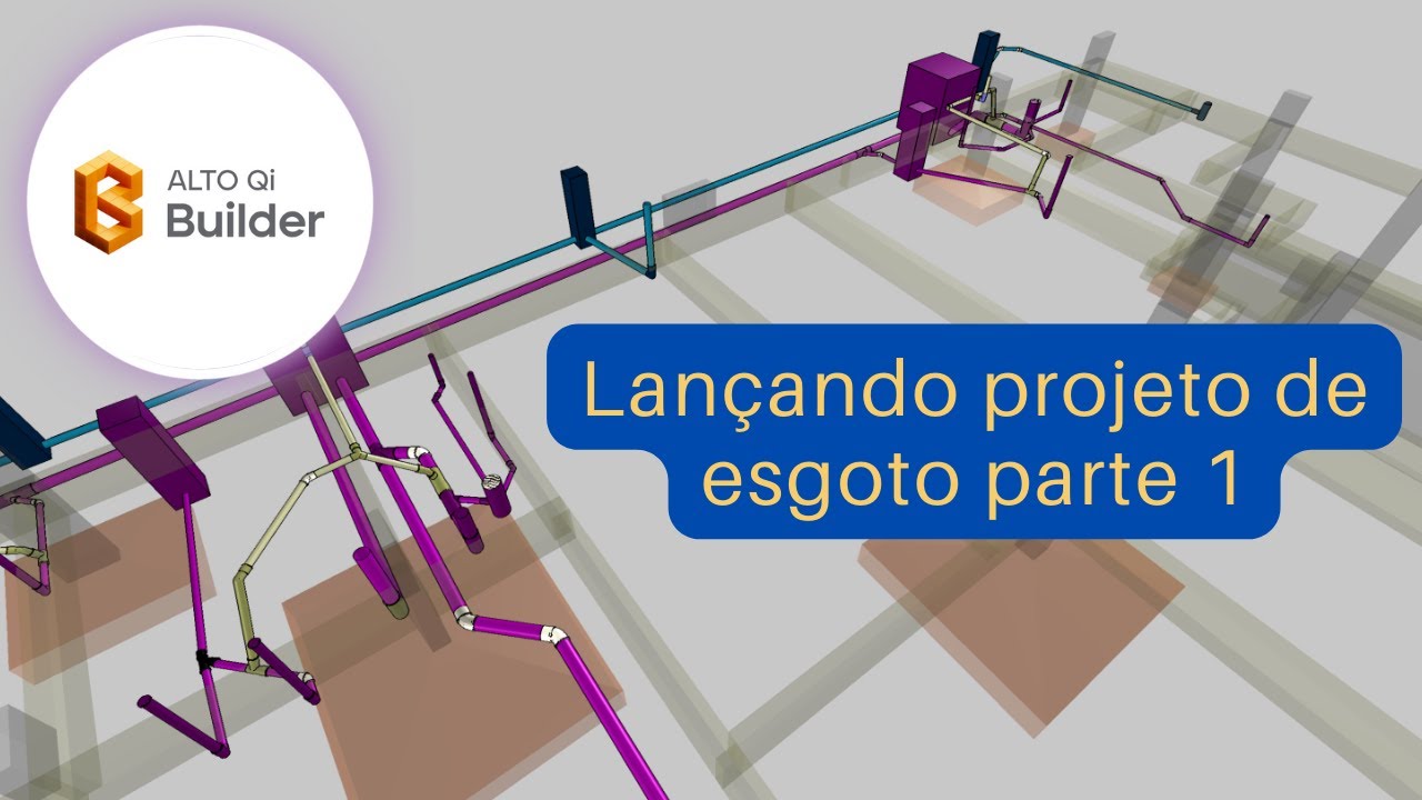 Como lançar esgoto em um projeto de casa térrea no qibuilder 2022 parte 1