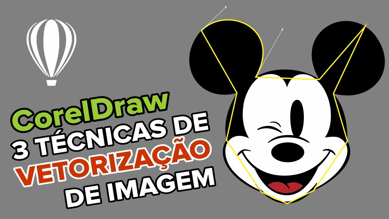 3 Técnicas de vetorização no Coreldraw | Como vetorizar no coreldraw