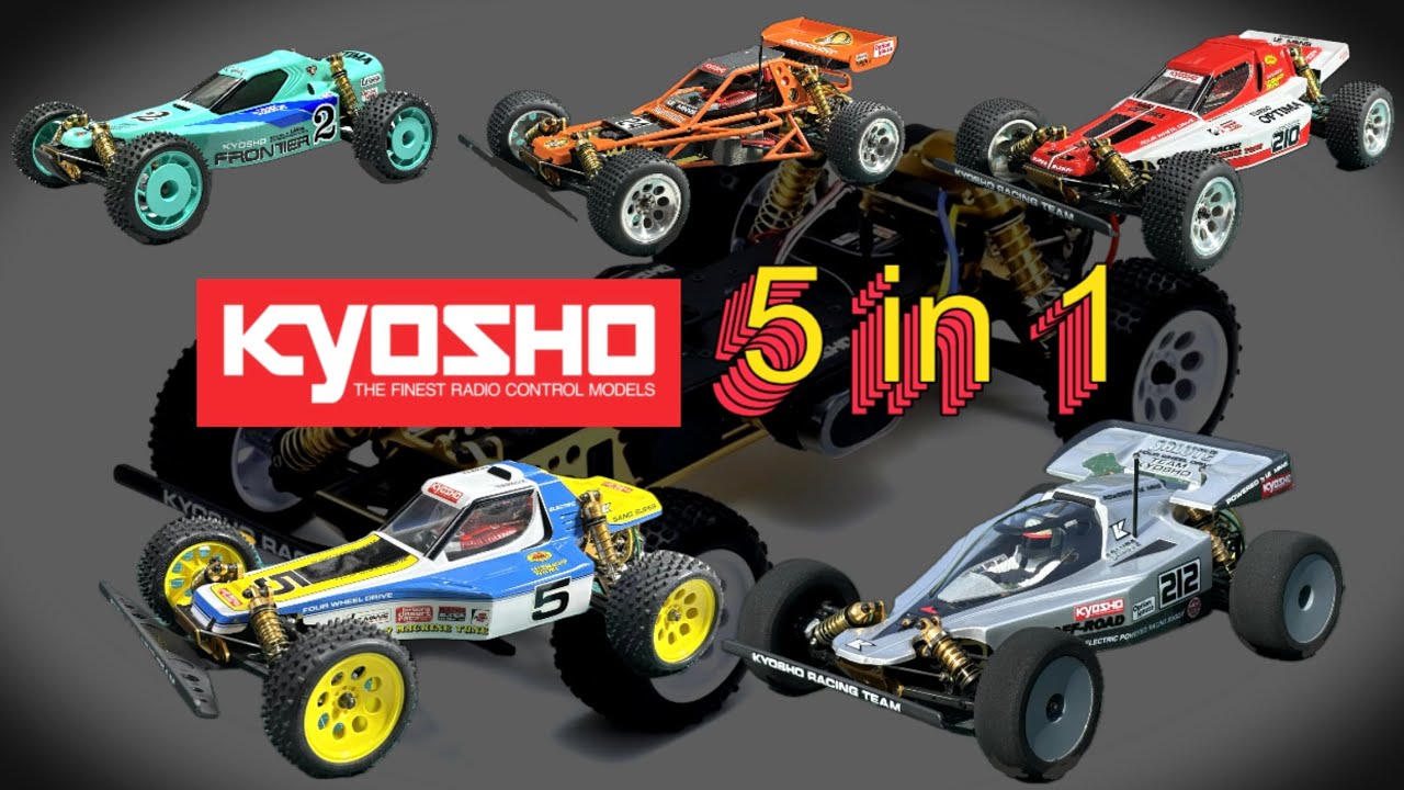 Kyosho 1/10 Turbo Optima pro javelin salute body swap 