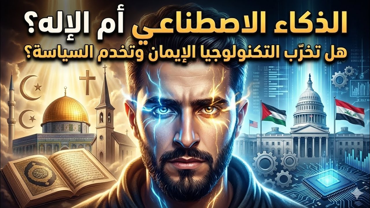 الذكاء الاصطناعي ،أم الإله؟ هل تخّرب التكنولوجيا الإيمان  وتخدم السياسة ؟
