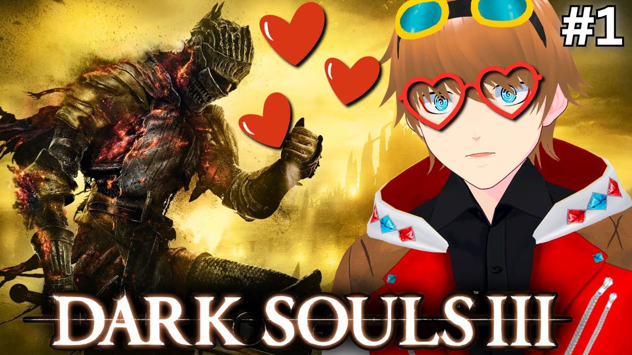 Valentine's Day【Dark Souls 3】Stream! First Time DLC Playthrough