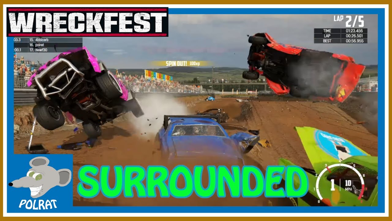 wreckfest multiplayer crashes | fUNNY wreCKS and RacIN