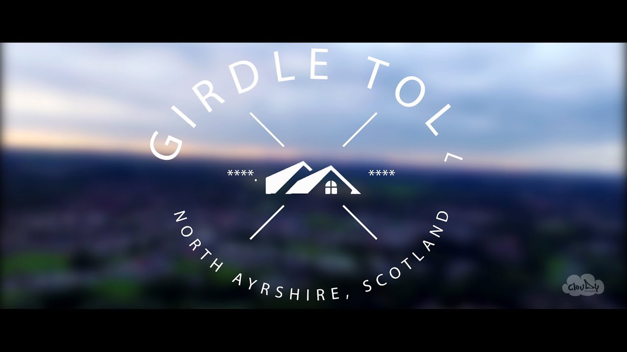 Aerial Shots -Girdle Toll, Irvine, North Ayrshire, Scotland ( dji phantom 3 )