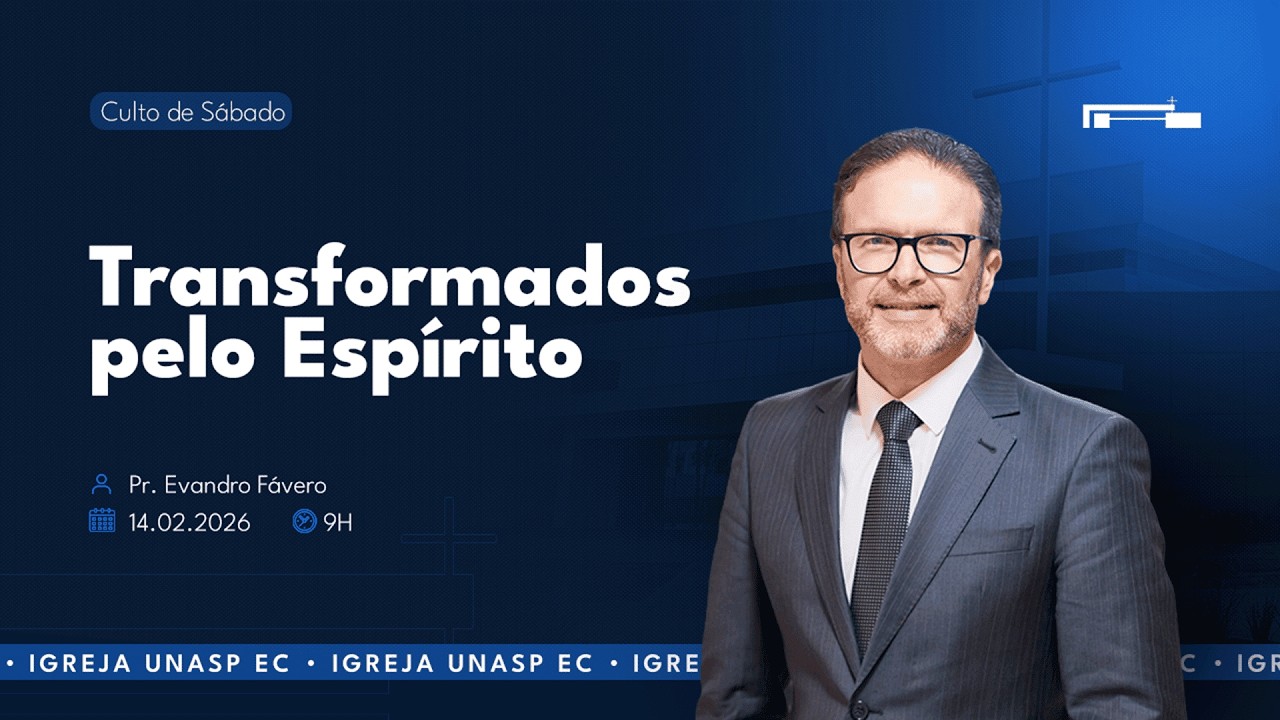 🔵 Transformados pelo Espírito | Pr. Evandro Fávero