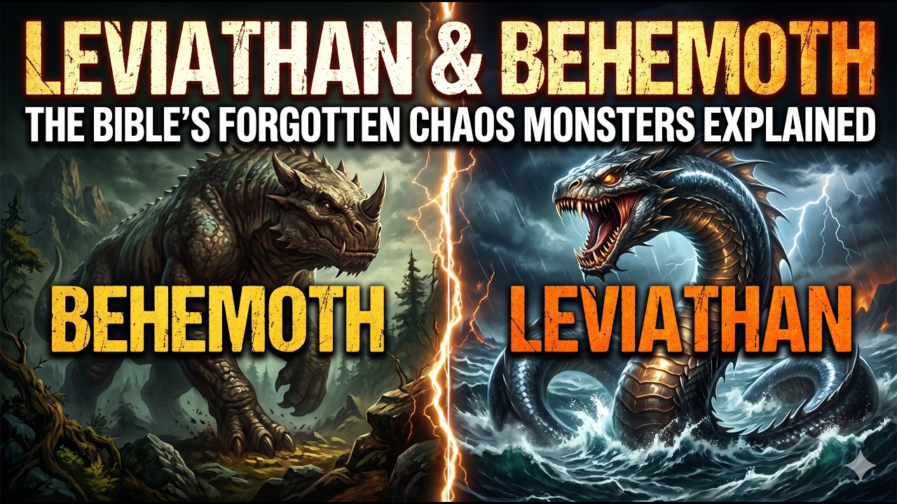 Leviathan & Behemoth | The Bible's Forgotten Chaos Monsters Explained
