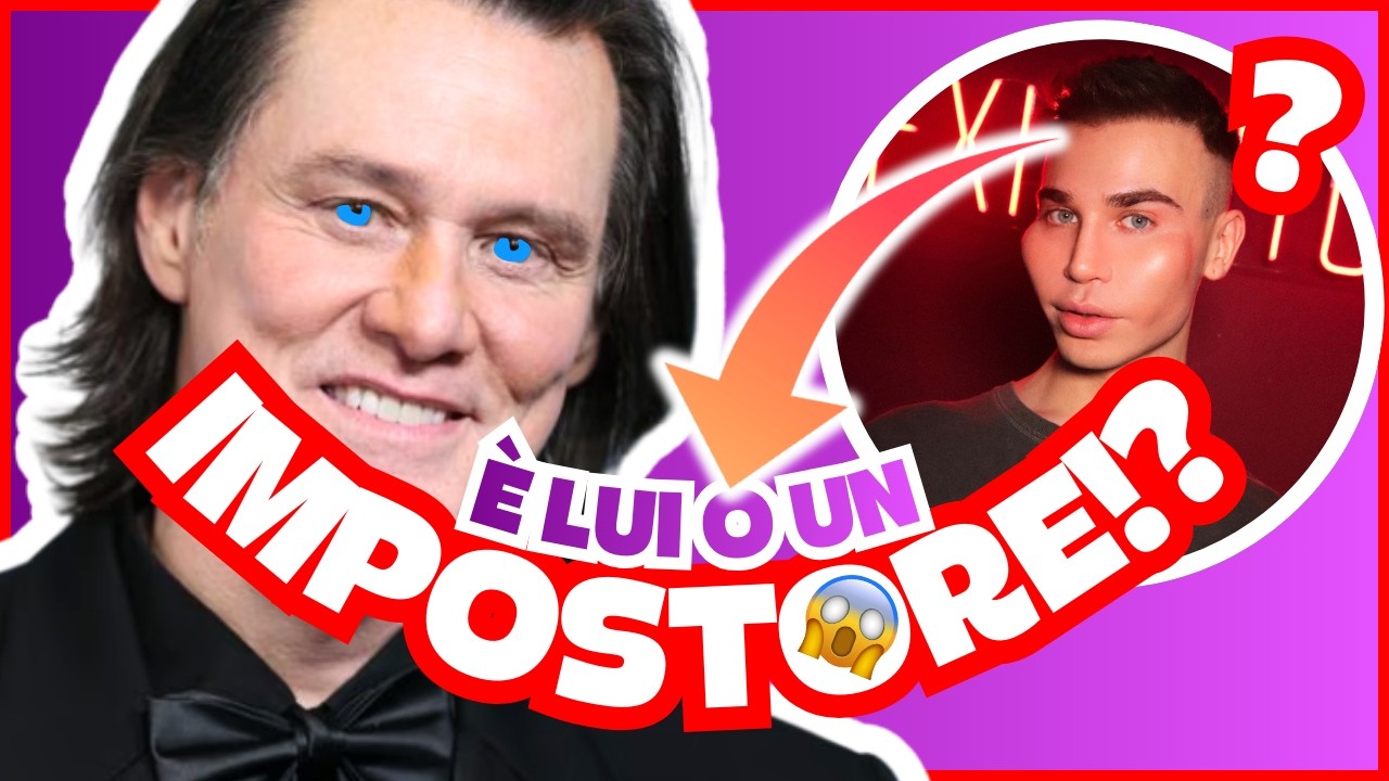 🔴 La Verità su Jim Carrey a Parigi: chi è  l'impostore?