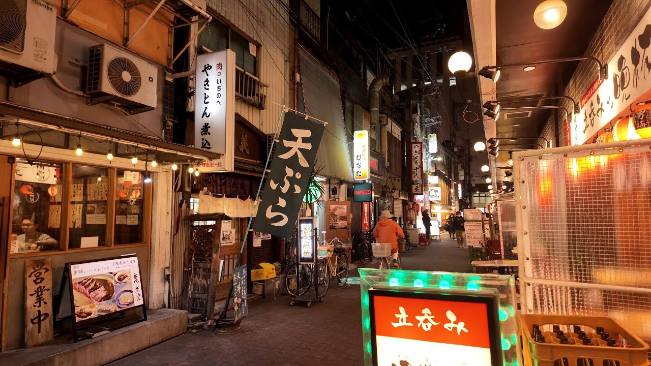夜の蒲田を散歩【4K東京街歩き】Japan Tokyo 4K night walking tour/Kamata