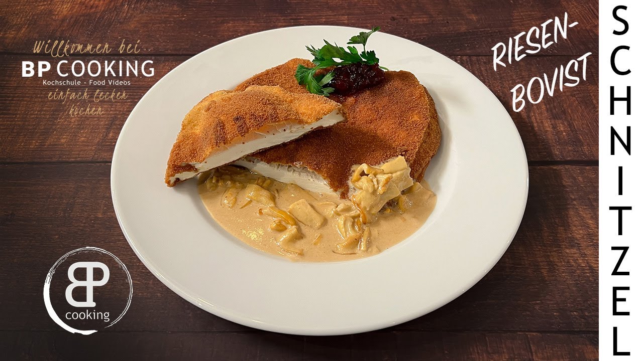 Schnitzel vom Riesenbovist, die beste und nat&uuml;rlichste Fleischalternative mit dem besonderen Pilz.