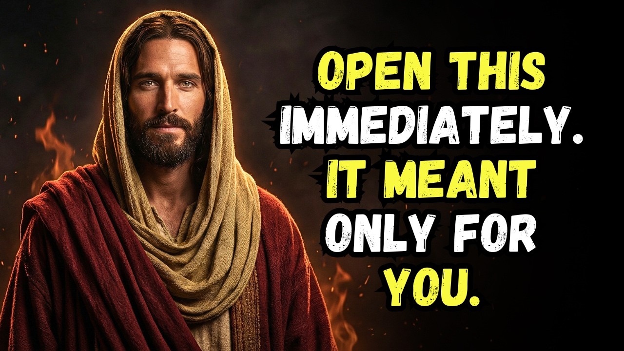 GOD SAYS: OPEN THIS IMMEDIATELY. IT MEANT ONLY FOR YOU. GOD MESSAGE | GOD BLESSINGS