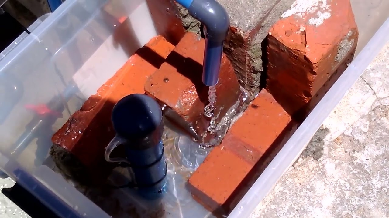 Aquaponics - CHOP2 demonstration model explaining system