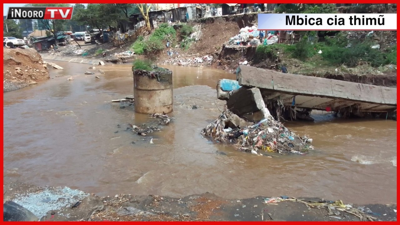 NAIROBI YA MWARAHO; Mbura ya muunĩko gũcũngĩrĩria mwaraho na ũthũkangia wa barabara, Nairobi