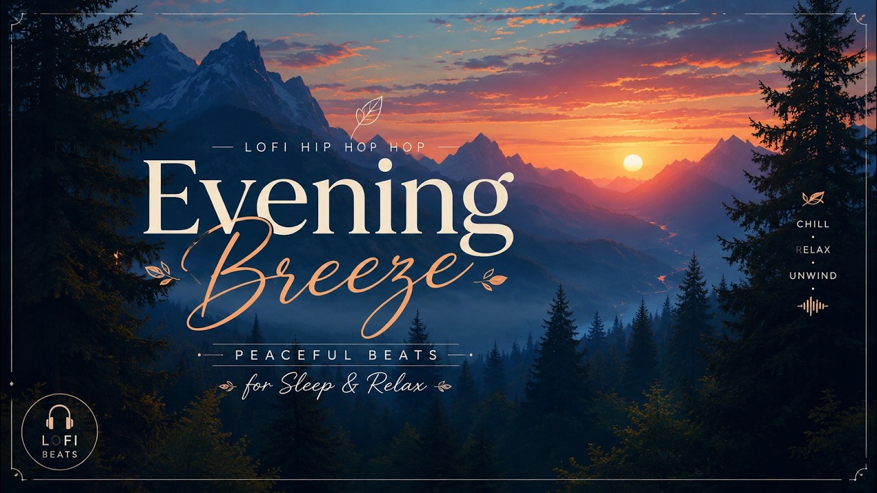 Lo-Fi Hip Hop: 🍃 Fields of Gold - Evening Breeze & Peaceful Melodies Beats To Sleep/Relax