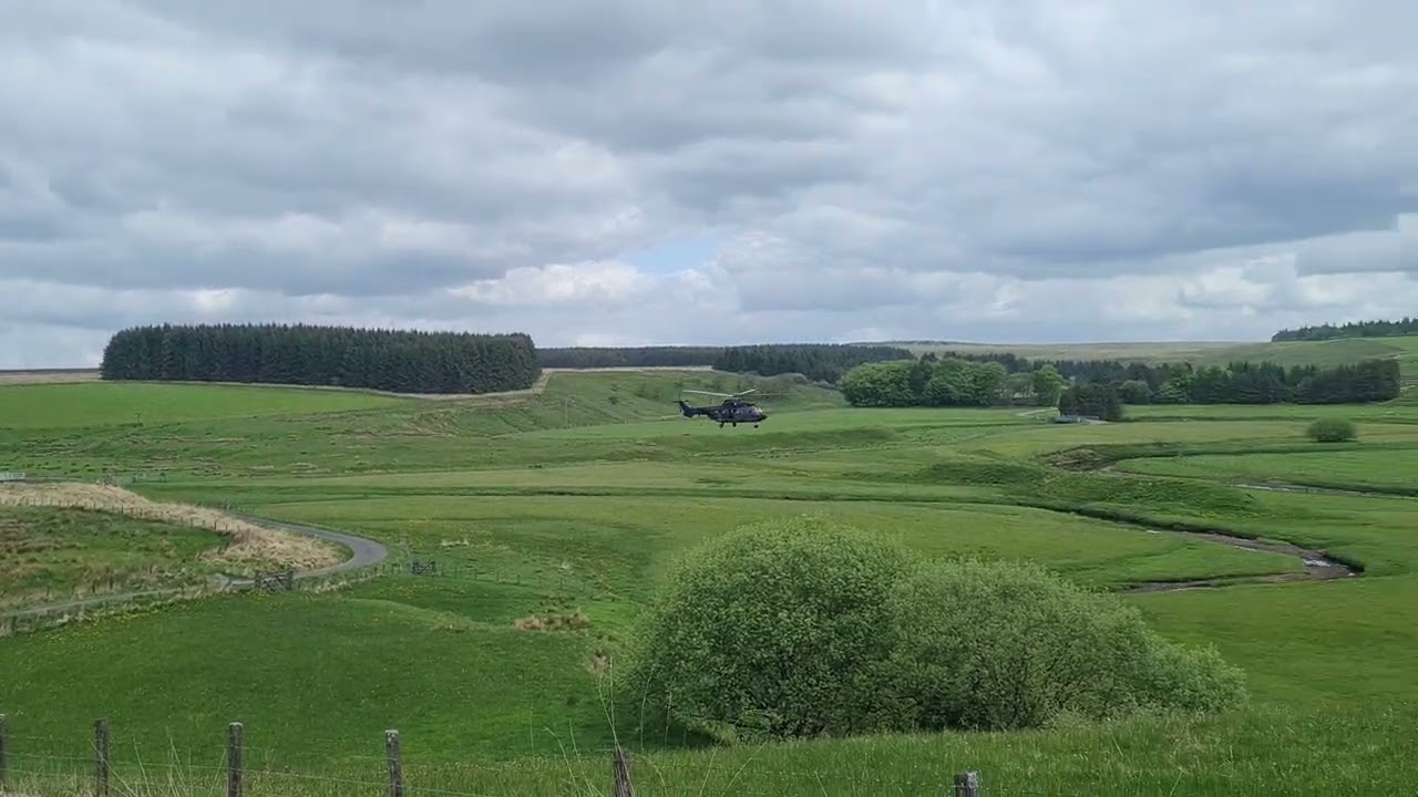 Dutch Choppers SAM avoidance on RAF bombing range