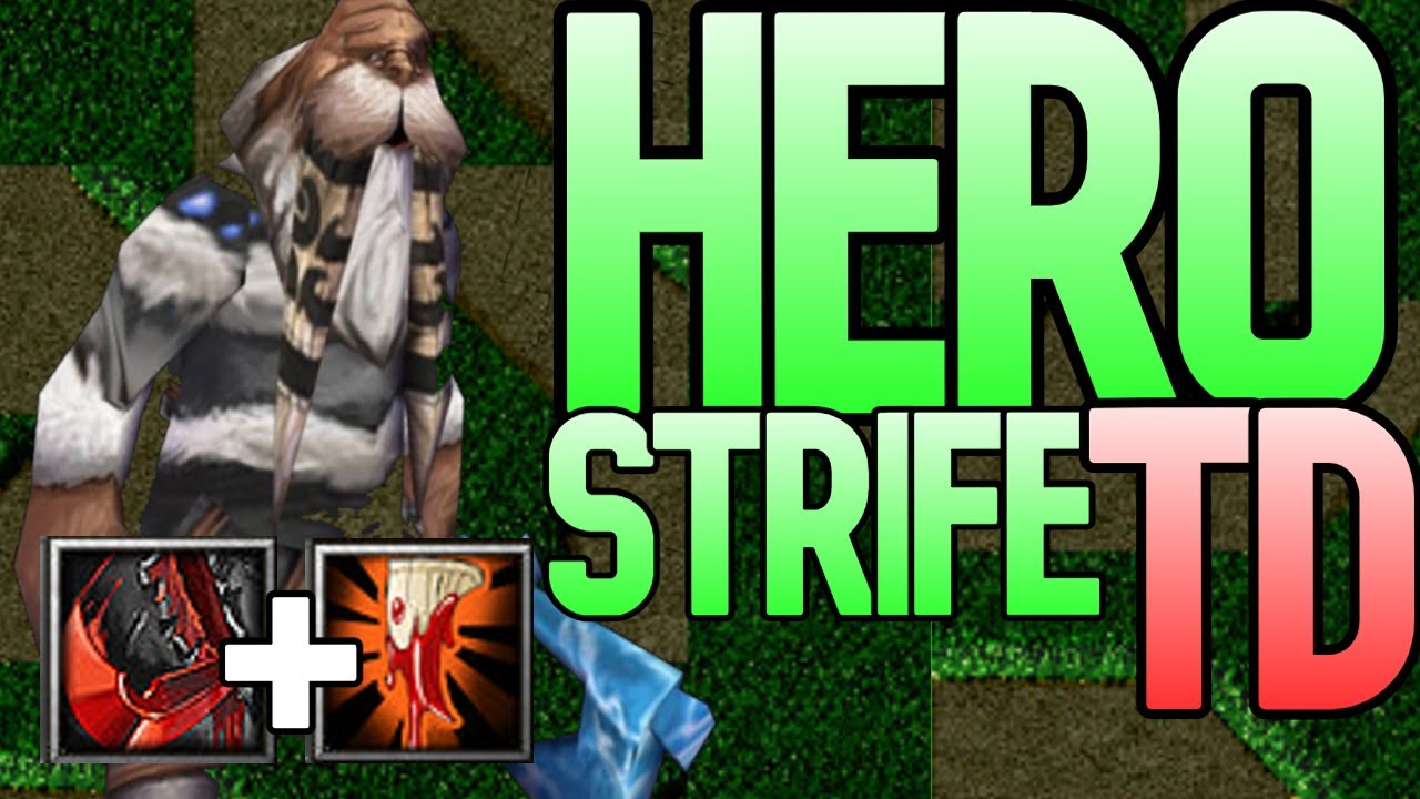 Hero Strife TD | Broken Tuskar POWER FARMING (INFINITE RESSOURCES)