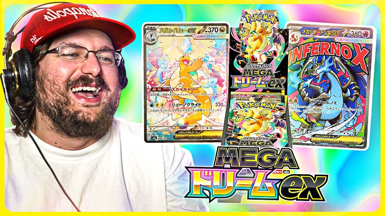 Opening Pokemon Mega Dream Packs Until I Pull The Mega Dragonite SIR!