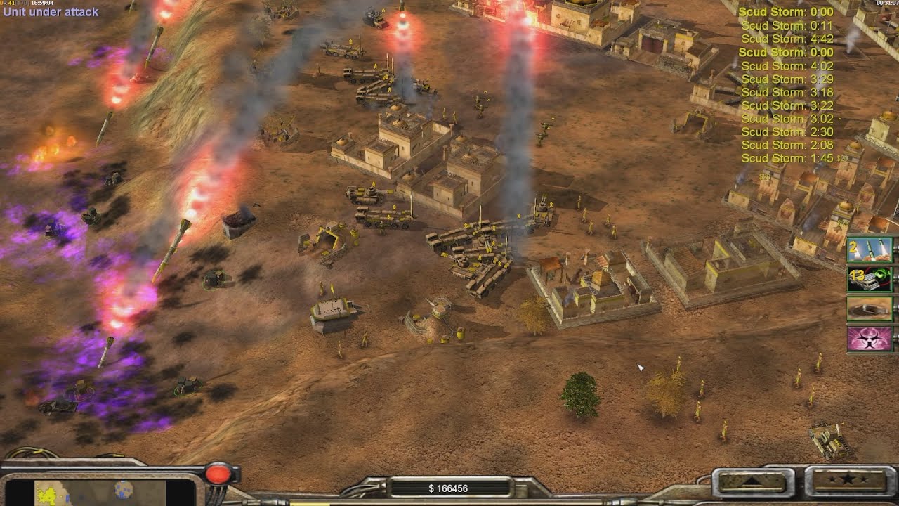 GLA BOSS - Command & Conquer Generals Zero Hour - 1 против 7, сложный геймплей