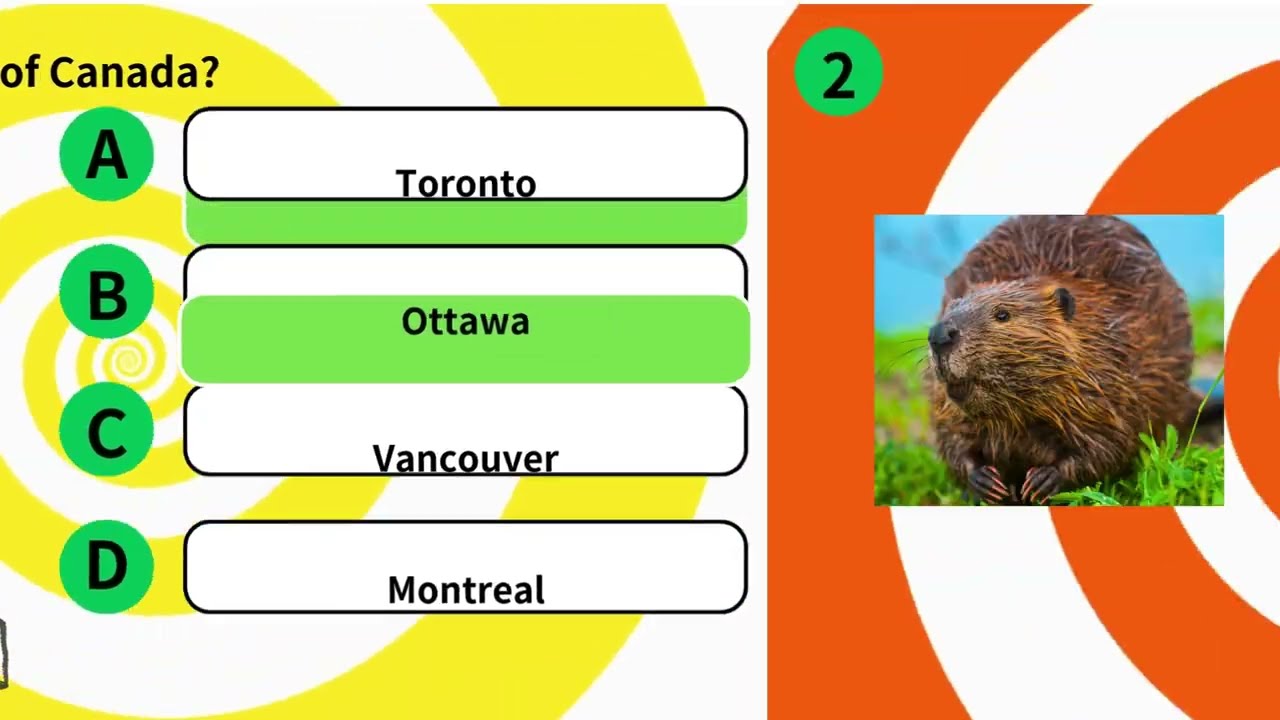 Quiz Canada 30 questions