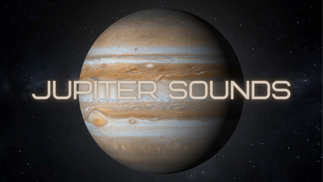 Space Sounds of Jupiter | Sleep, Focus, and Relaxation (NASA Voyager Recording)