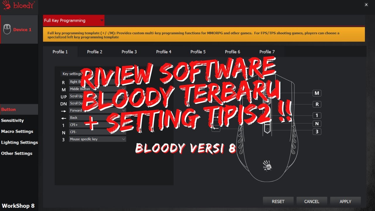 RIVIEW SOFTWARE TERBARU BLOODY VERSI 8 + TUTORIAL SETTING TIPIS2 !!