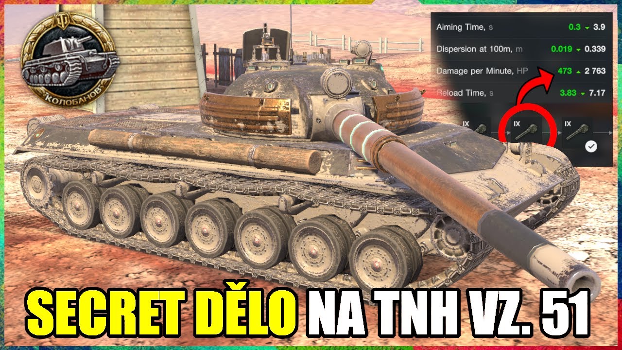 90% lidí NEVÍ o tomhle OP děle na TNH Vz. 51 (1v3 Kolobanov)
