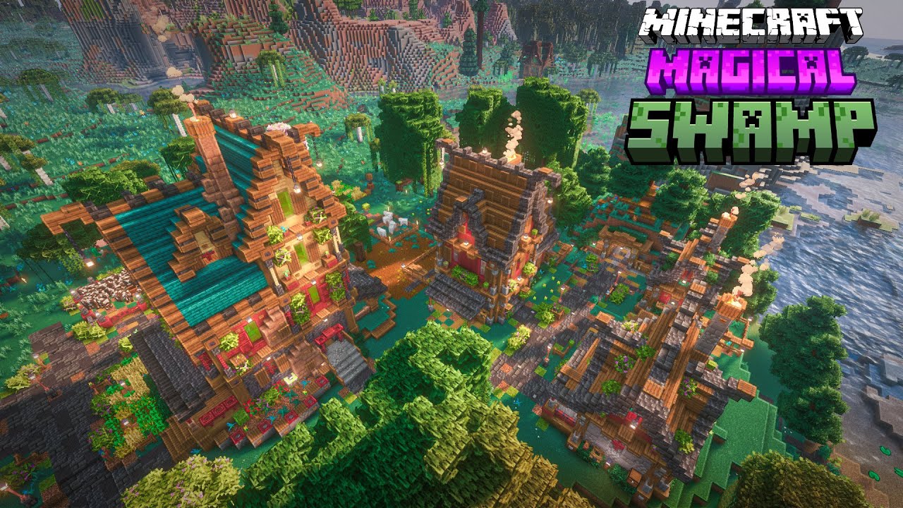 Я построил ШАХТЕРСКИЙ ГОРОДОК в Minecraft Survival