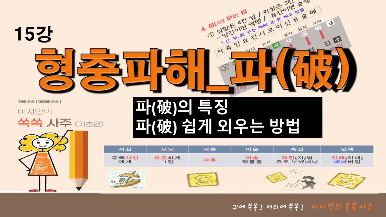 15.쏙쏙사주(기초)형충파해_파