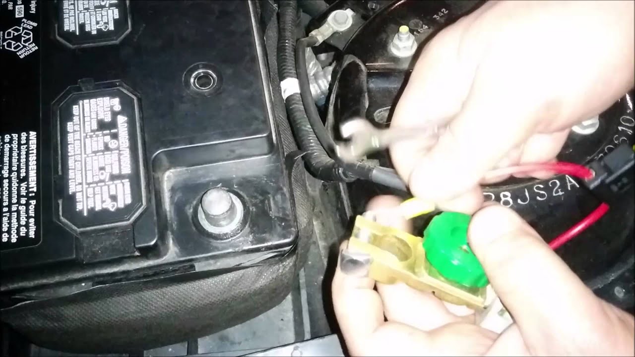Conseil #2 : le coupe-circuit anti-vol ou hivernage de la batterie