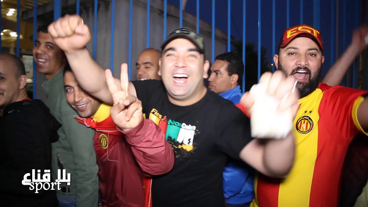 bila kinaa sport جماهير الوداد و الترجي يدخلون ملعب رادس  قبل تسع ساعات و15 ألف أمني لتامين المباراة