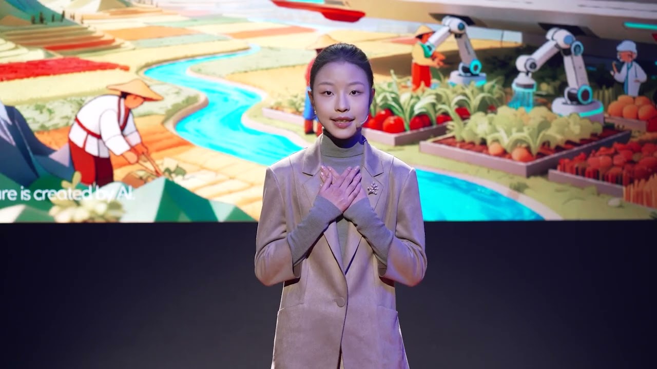 Geography and Technology: Reshaping Global Agriculture | Grace Jin | TEDxYingfu