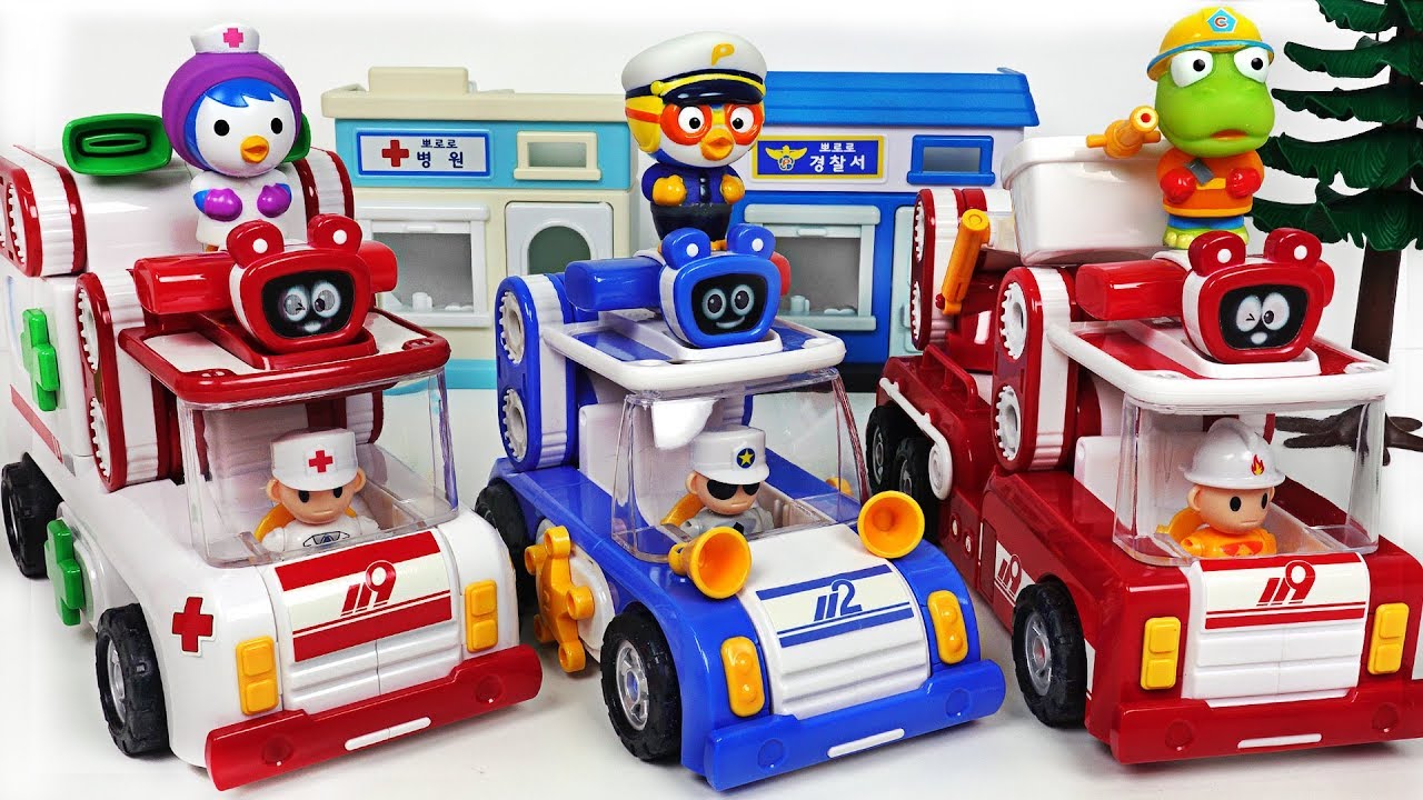 Minions stole police car! Let’s go Tuktakman | PinkyPopTOY
