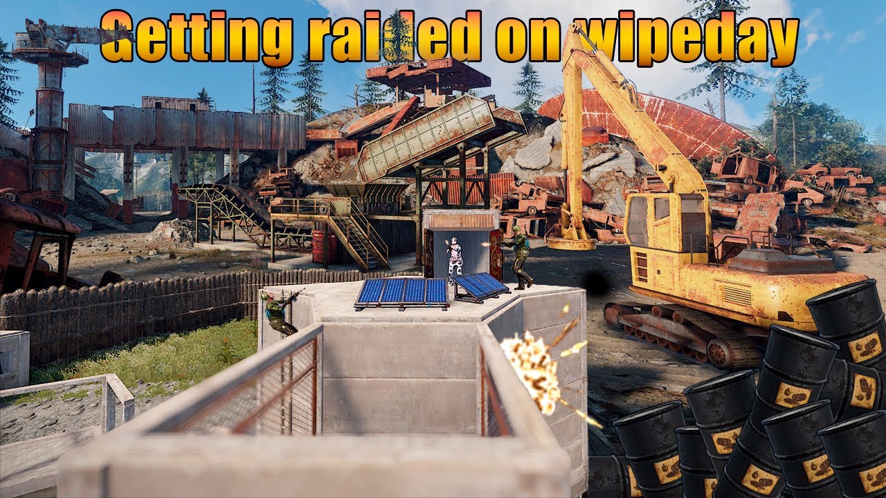 Rustafied Long lll Trio wipe | Wipeday online raid defence-