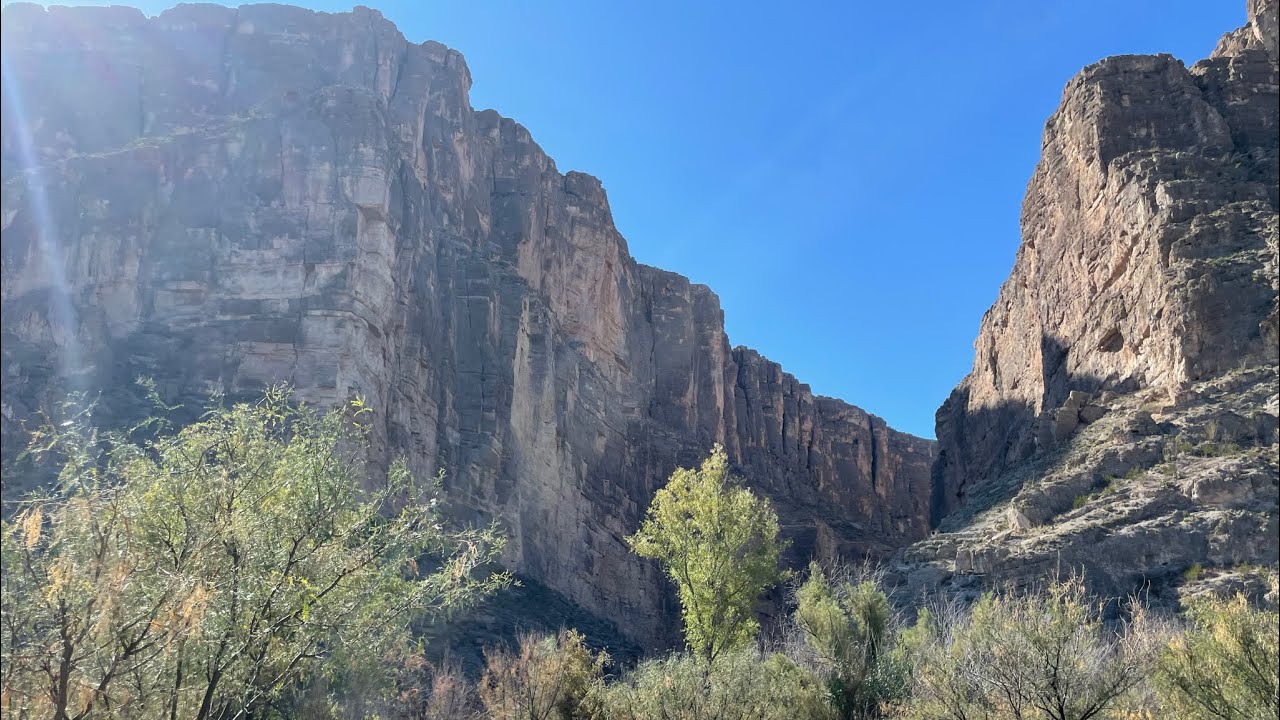 Walking Through Santa Elena Canyon
