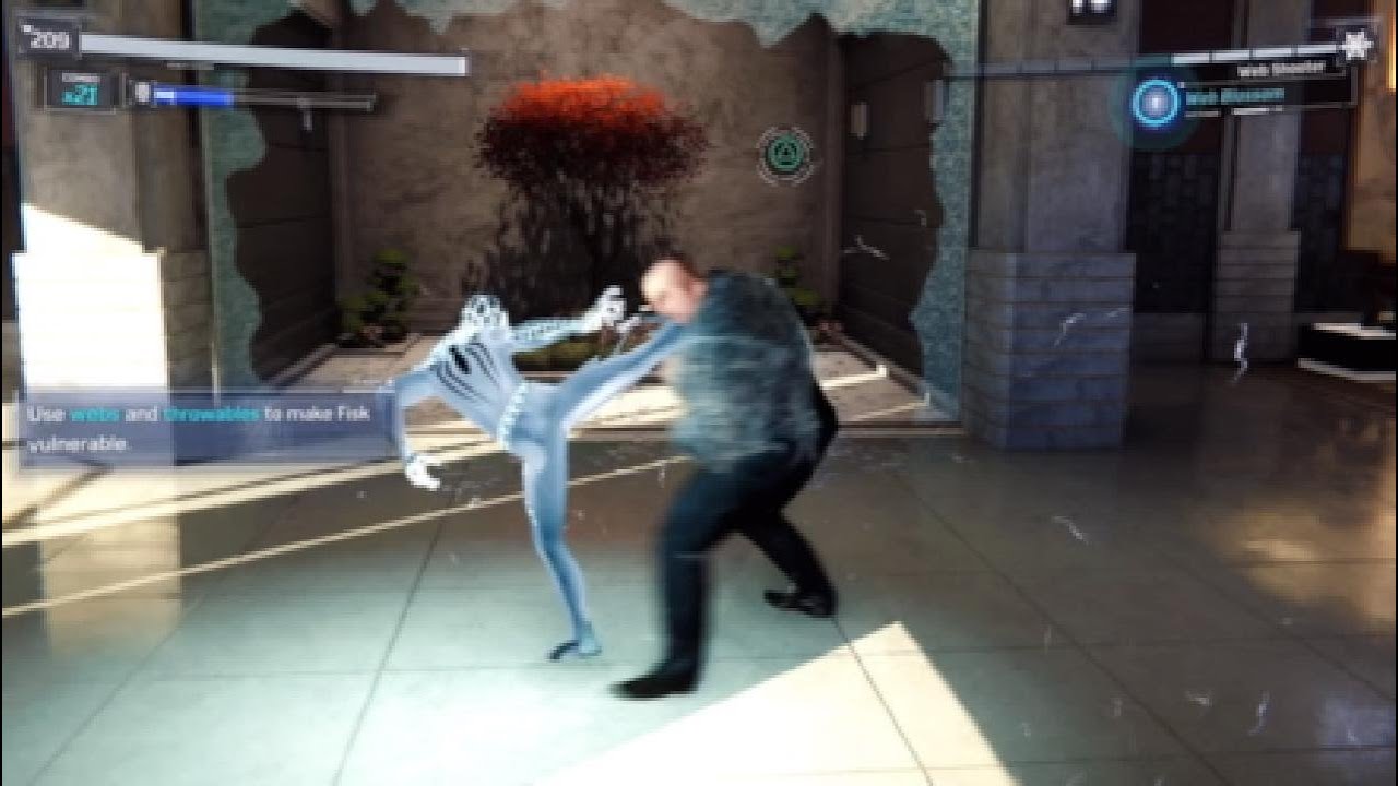 Negative zone Spider-Man vs kingpin boss Spider-Man ps4