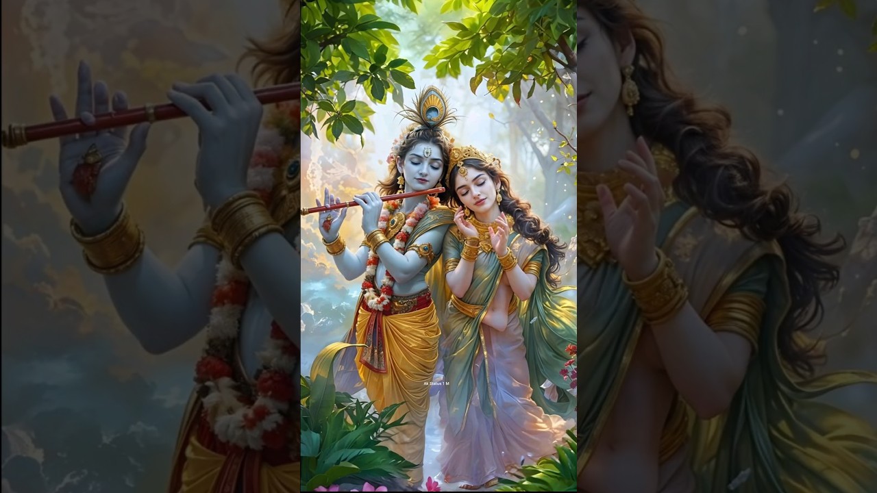 Radha Krishna Good Morning 🌅 Good Morning Status 🌄 Radha Good Morning 🌞 Krishna Good Morning Status