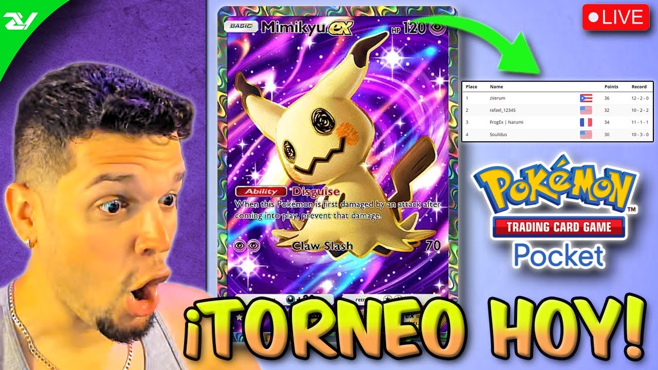 Final de Torneo Pocketmads (WatchParty) Pokemon TCG Pocket