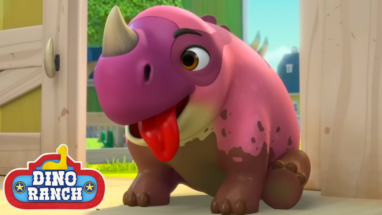¡Prefiero darme un baño de barro!| Dino Ranch Español